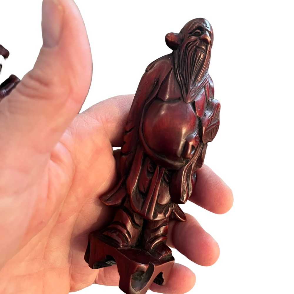 Hand Crafted Red Figurine Set - Picture 8 of 14